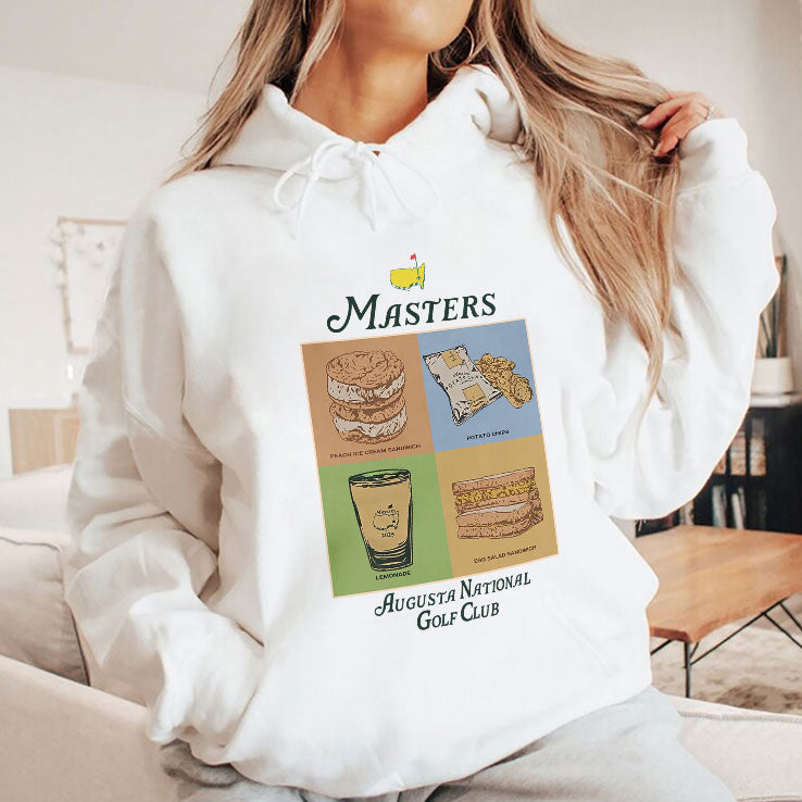 The Masters Augusta National Golf Club Food List Shirt