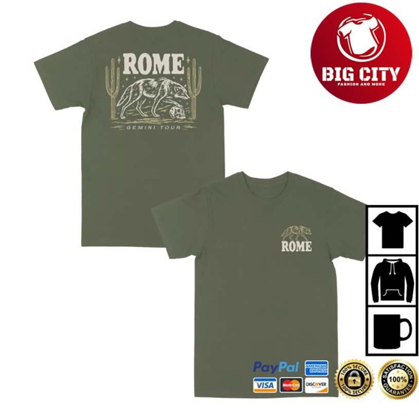 The Merch Collective Coyote Tour Two Sided Shirt