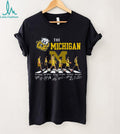 The Michigan Wolverines Basketball Abbey Road Signature Walk Coffee T Shirt