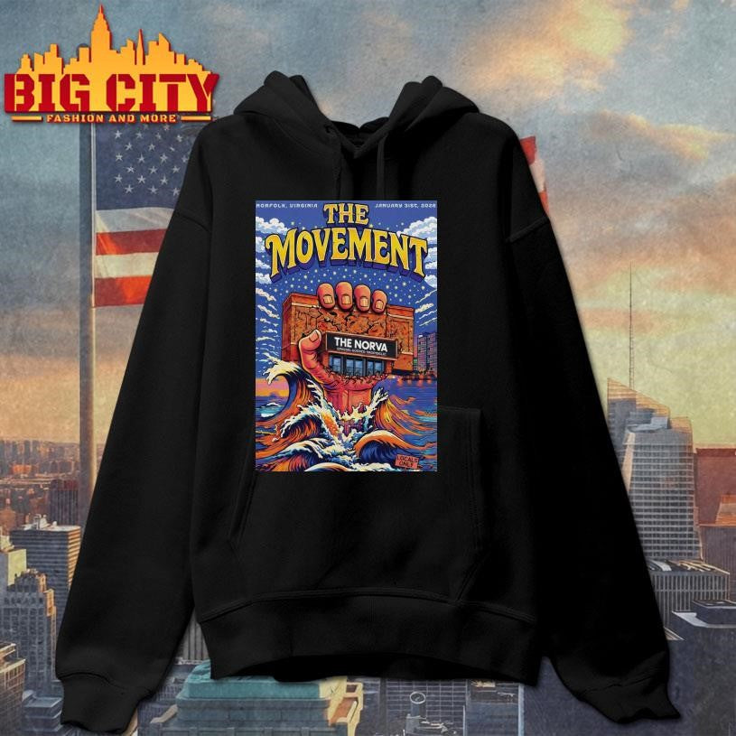 The Movement The NorVa In Norfolk VA Jan 31 2026 Poster Shirt