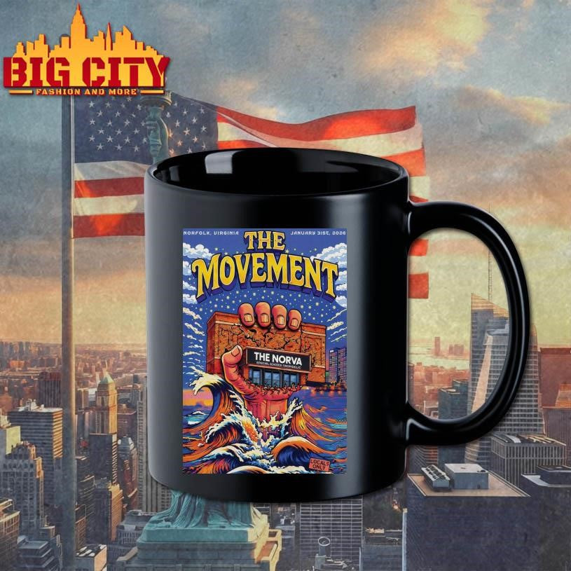The Movement The NorVa In Norfolk VA Jan 31 2026 Poster Shirt