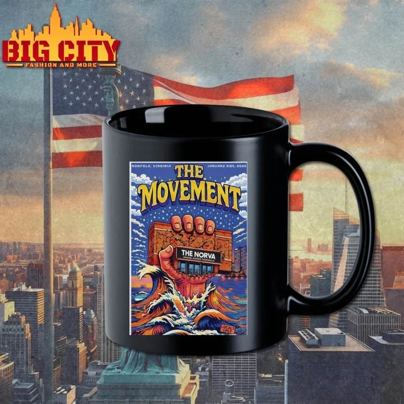 The Movement The NorVa In Norfolk VA Jan 31 2026 Poster t-shirt