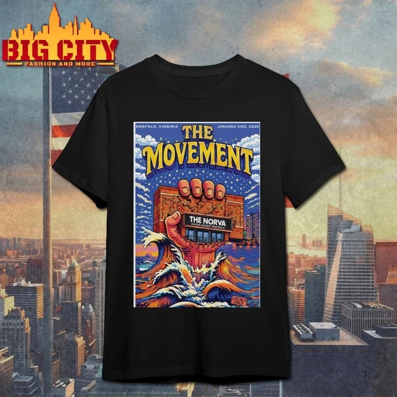 The Movement The NorVa In Norfolk VA Jan 31 2026 Poster t-shirt