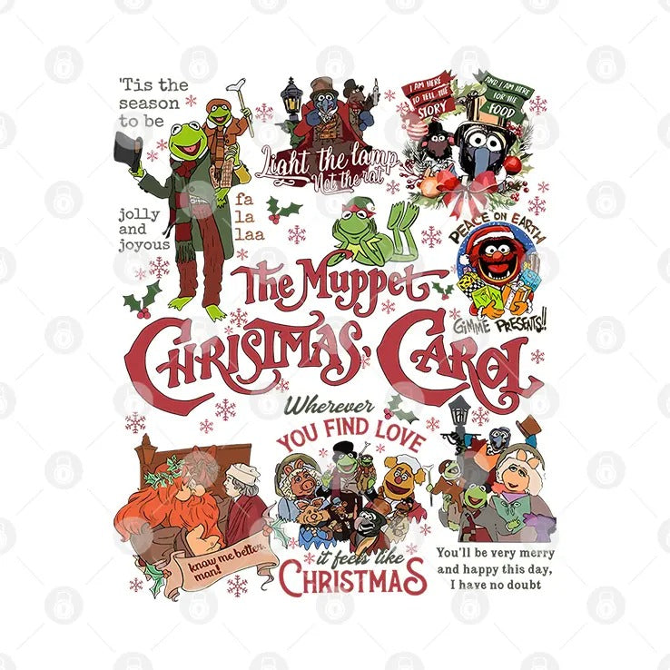 The Muppet Christmas Carol T Shirt