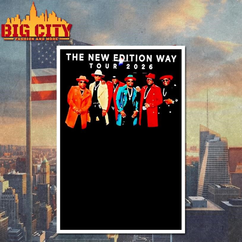 The New Edition Way Tour 2026 Shirt