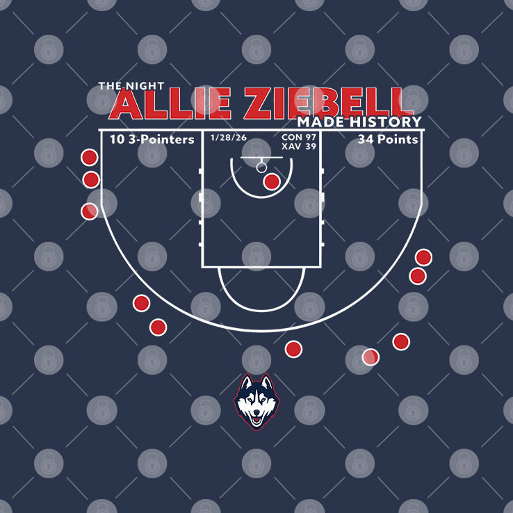 The Night Allie Ziebell Made History Basketball T Shirt