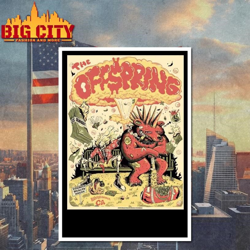 The Offspring Bakersfield California 2026 Shirt