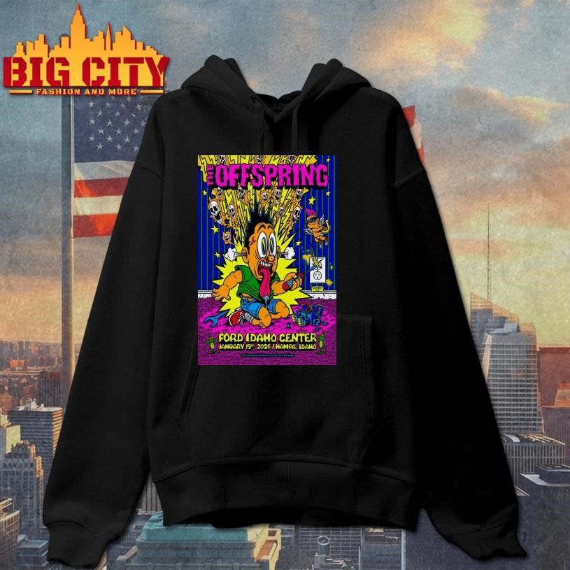 The Offspring Jan 19, 2026 Nampa, ID Tour Poster Shirt