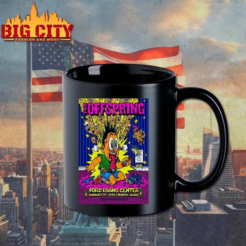 The Offspring Jan 19, 2026 Nampa, ID Tour Poster Shirt