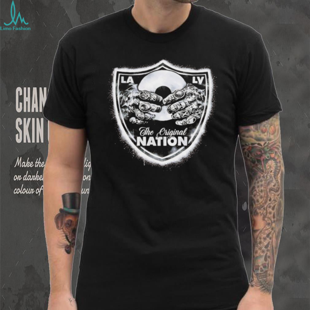 The Original Nation LA LV Shield Graphic T Shirt