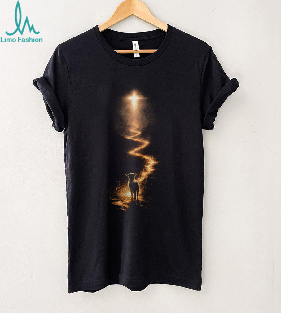 The Path to Light Christian Lamb of God Graphic T Shirt