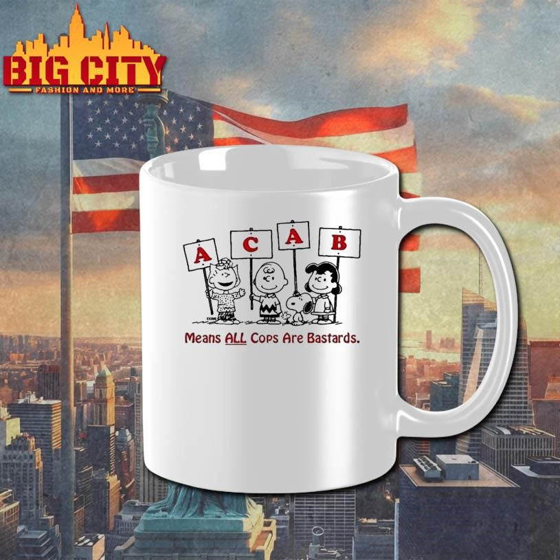 The Peanuts Acab Means All Cops Are Bastards Krime Shirt