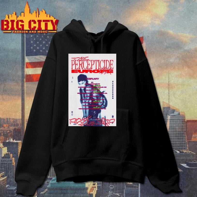 The Percepticide Europe Tour 2026 Poster Shirt