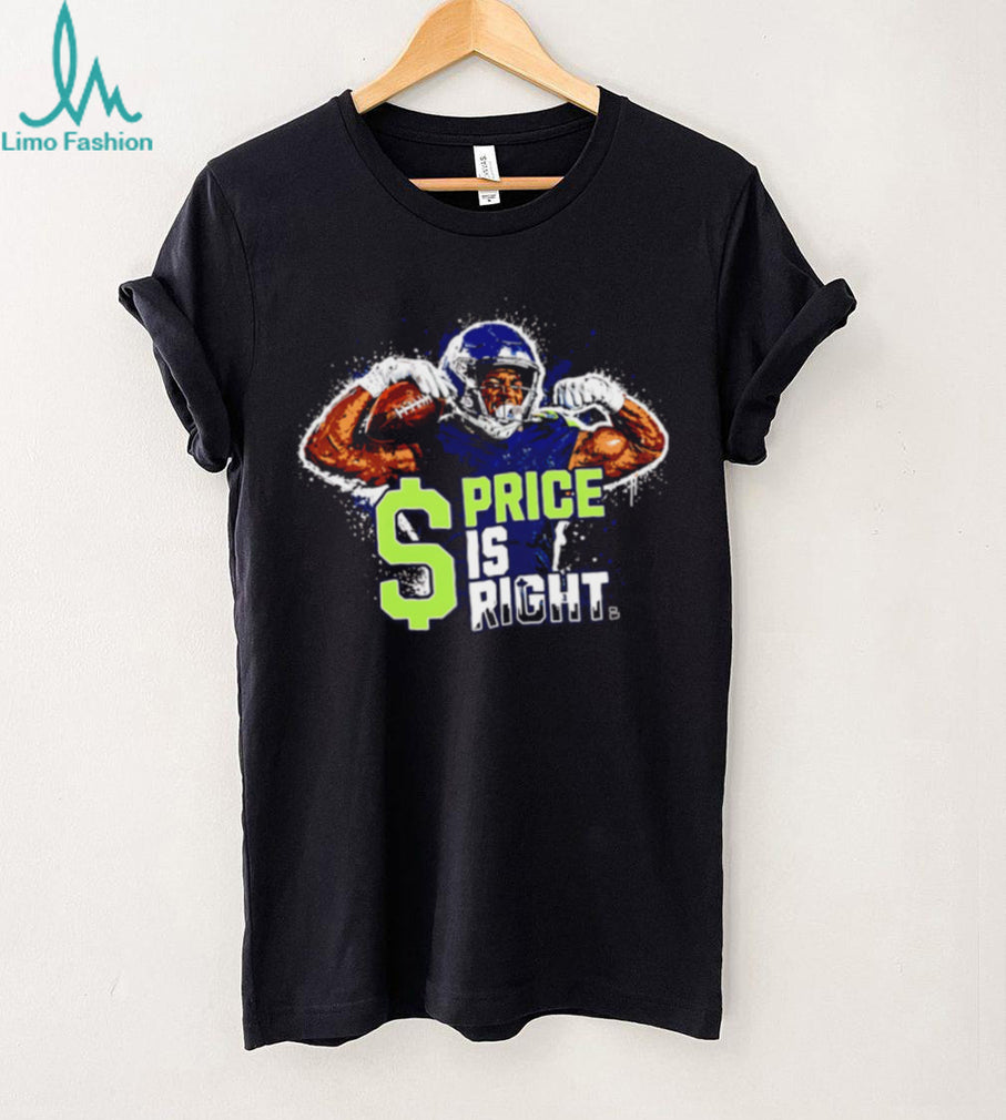 The Price Is Right Seattle Football Wide Receiver Player Illustration Men Sports Fans T Shirt