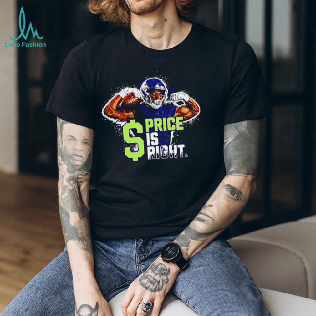 The Price Is Right Seattle Football Wide Receiver Player Illustration Men Sports Fans T Shirt