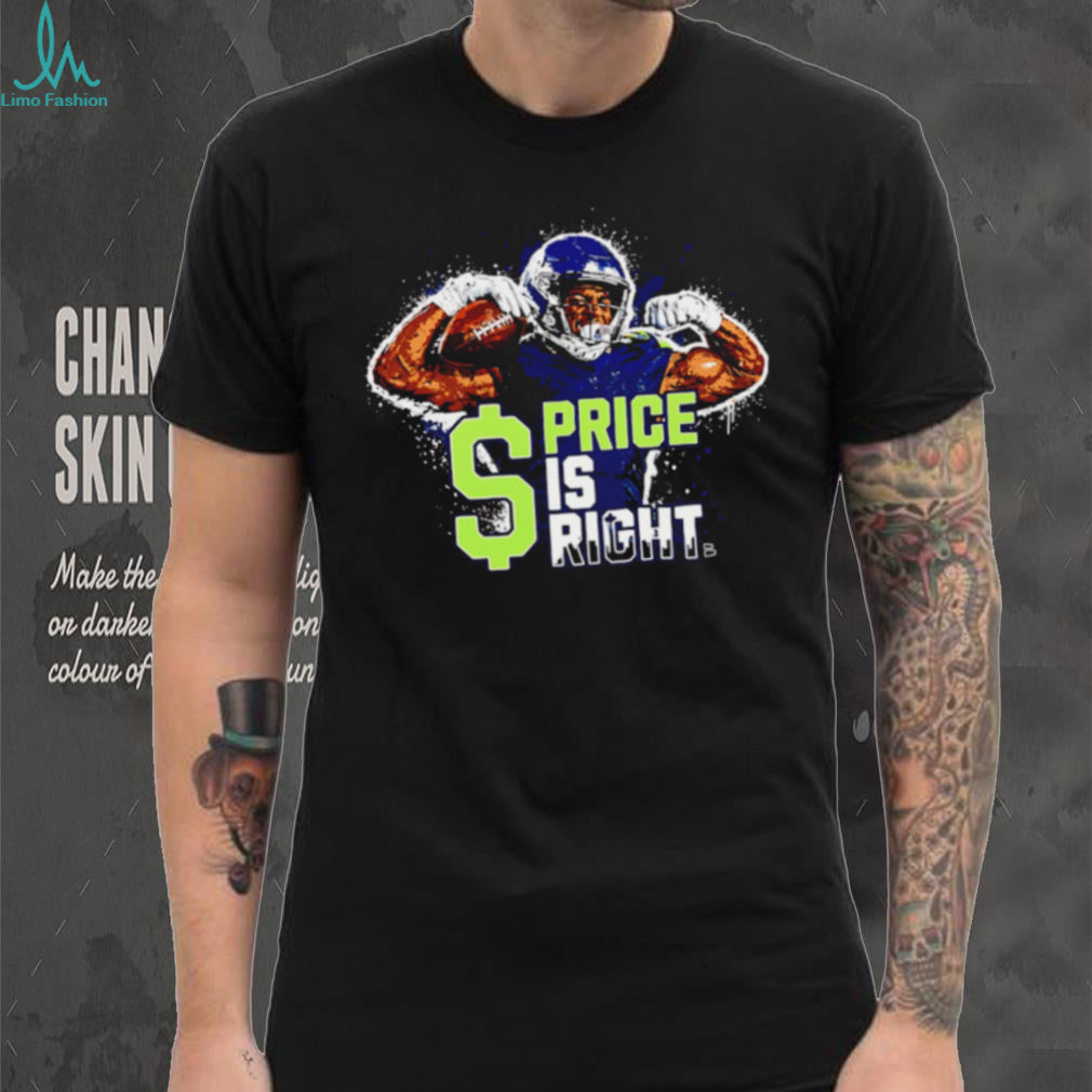 The Price Is Right Seattle Football Wide Receiver Player Illustration Men Sports Fans T Shirt