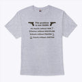 The Problem Is Not Guns It’s Hearts Without God T Shirt