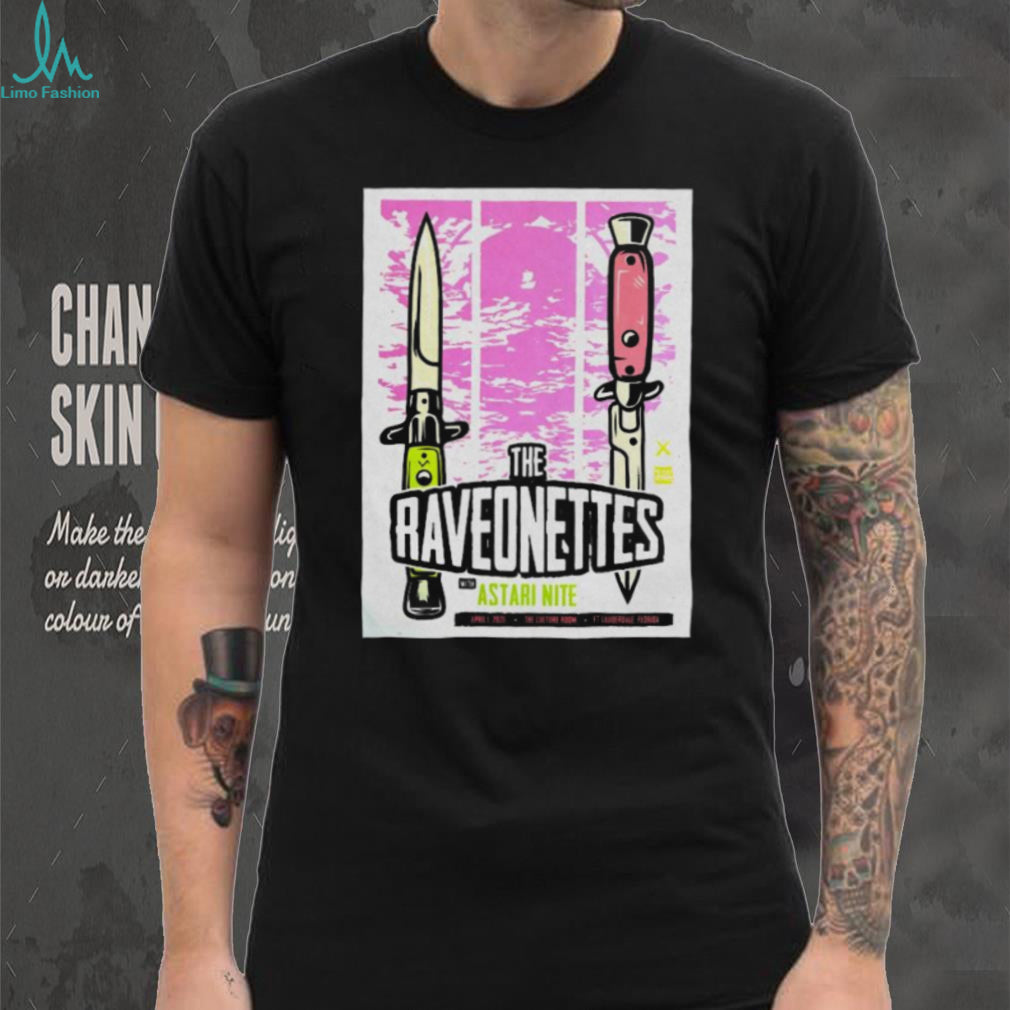 The Raveonettes with Astari Nite 2026 Concert Tour Graphic T Shirt