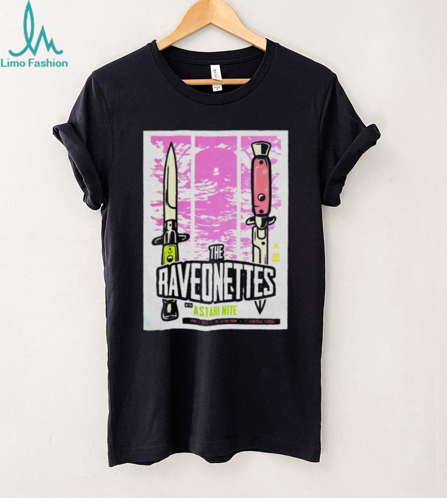 The Raveonettes with Astari Nite 2026 Concert Tour Graphic T Shirt