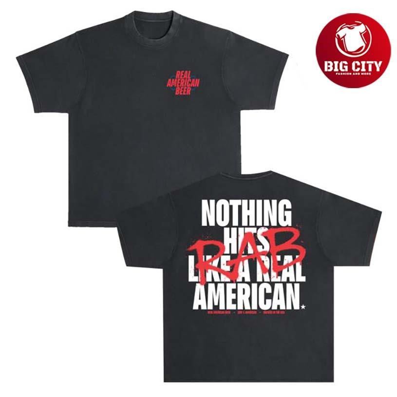 The Real American Hits Different Two Sided Shirt