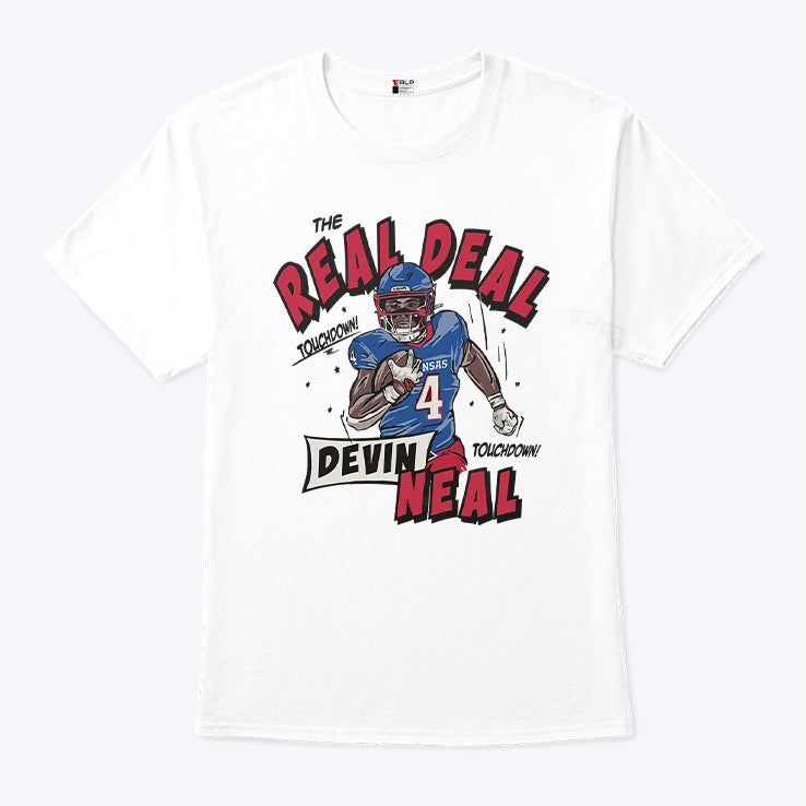 The Real Deal Devin Neal Kansas Jayhawks T Shirt