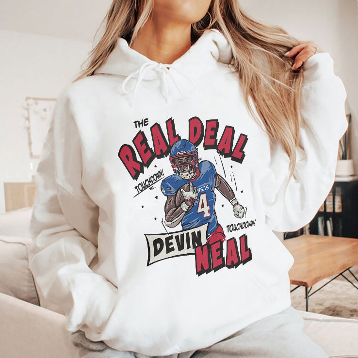 The Real Deal Devin Neal Kansas Jayhawks T Shirt