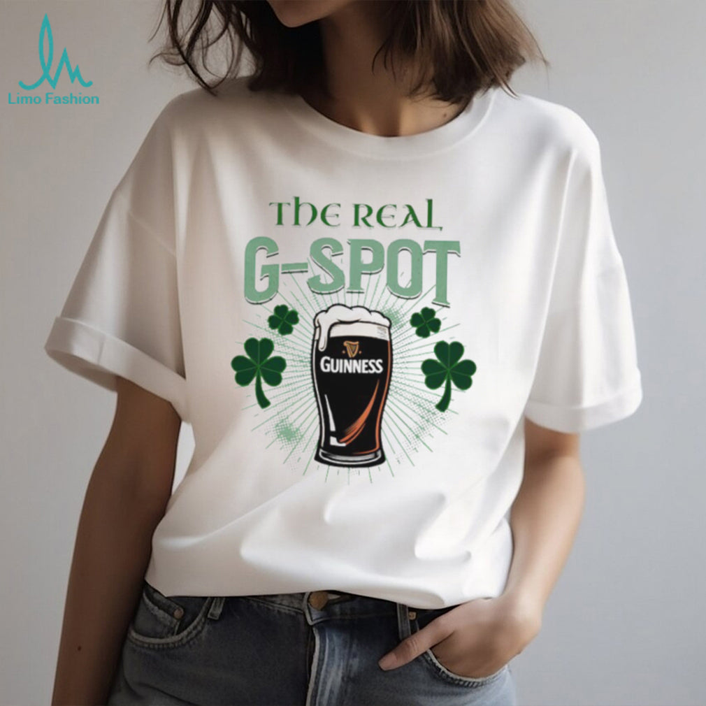 The Real G Spot Guinness Beer St. Patrick’s Day Graphic T shirt