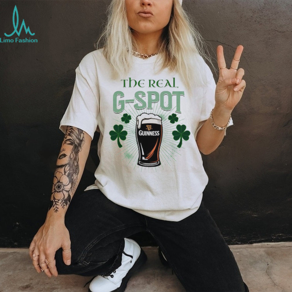 The Real G Spot Guinness Beer St. Patrick’s Day Graphic T shirt