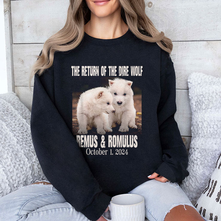 The Return Of The Dire Wolf Remus & Romulus October 1 2024 Shirt
