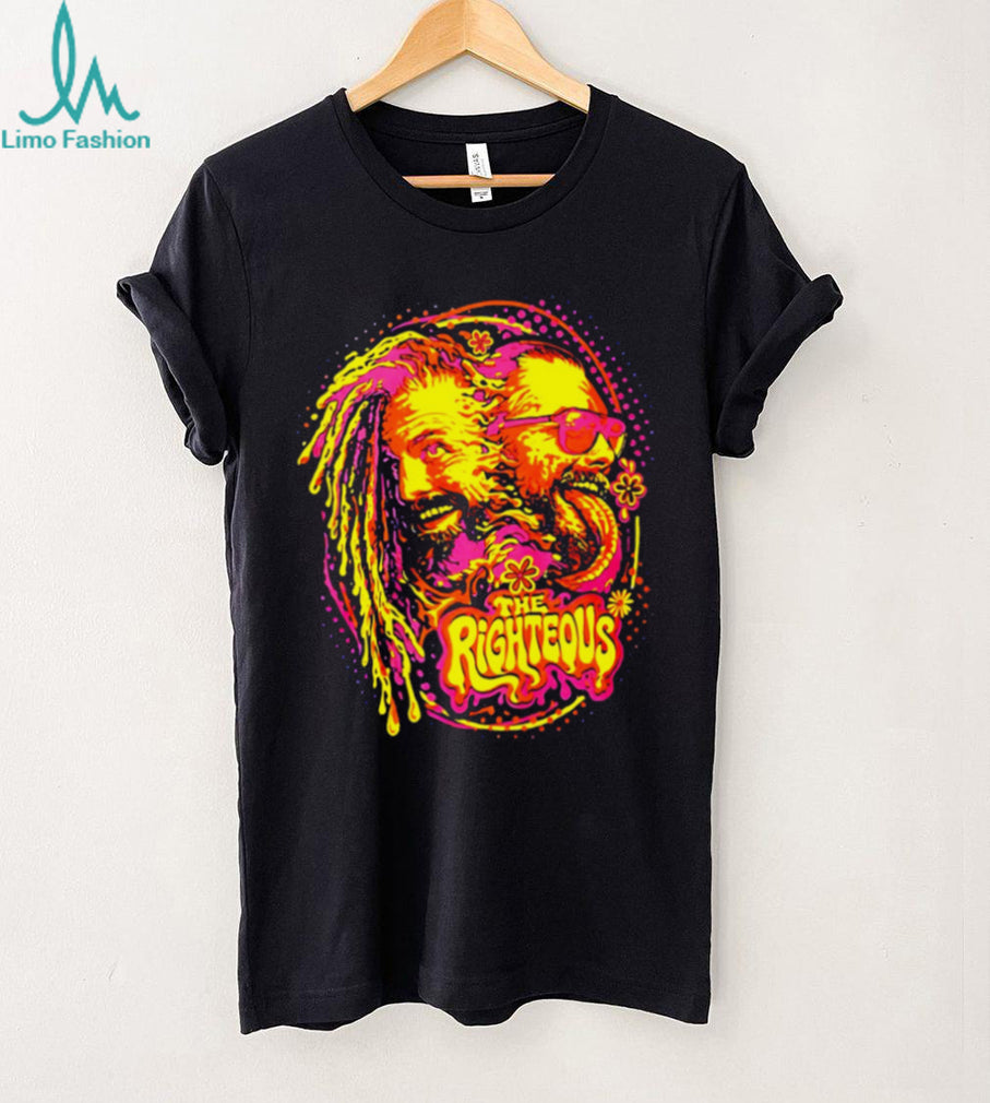 The Righteous Retro Psychedelic Rock Concert Style T Shirt