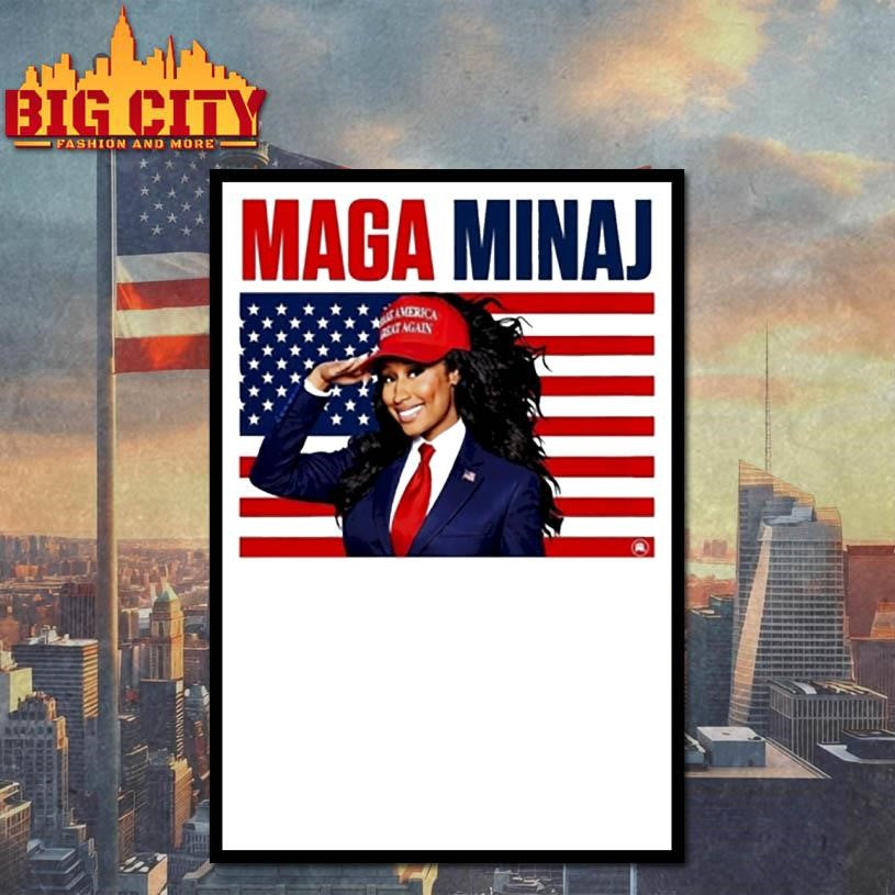 The Rise Of Maga Minaj And Trump Shirt