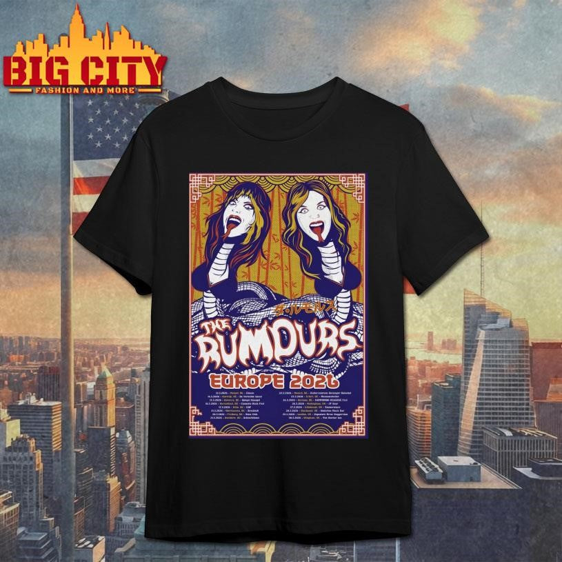 The Rumours Tour 2026 Europe Poster Shirt