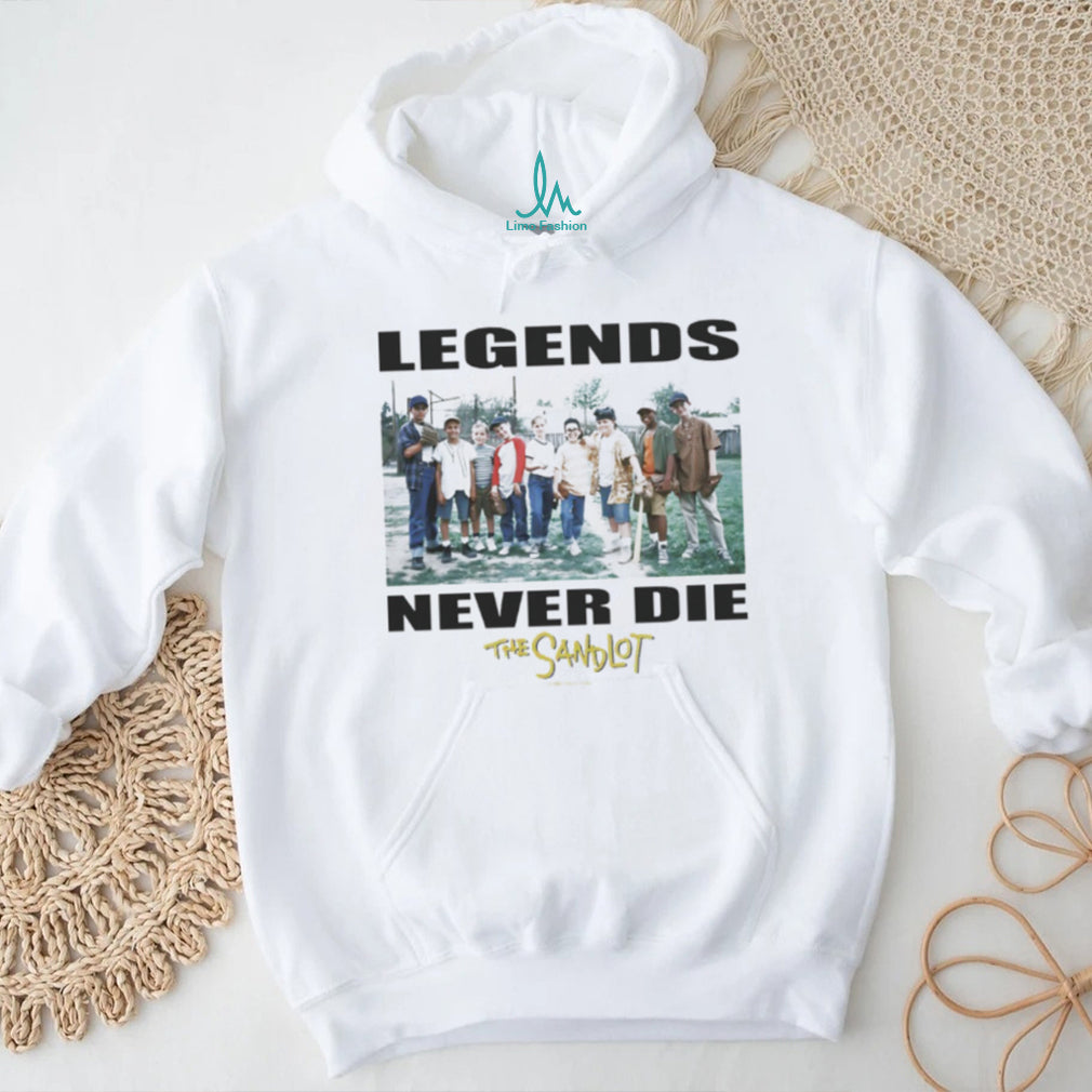 The Sandlot Legends Never Die Vintage Movie Cast Photo T shirt