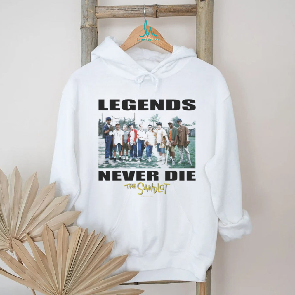 The Sandlot Legends Never Die Vintage Movie Cast Photo T shirt