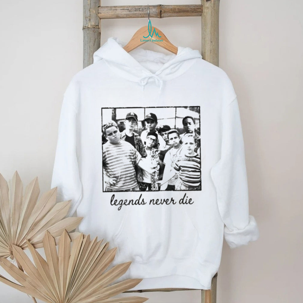 The Sandlot Movie Cast Legends Never Die Vintage T Shirt