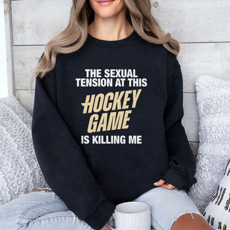 The Sexual Tension At This Hockey Game Is Killing Me Heated Rivalry T Shirt