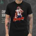 The Silencer Football Player Splash Art Urban Streetwear T Shirt