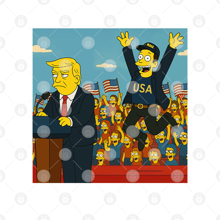 The Simpsons Make America Great Again Shirt