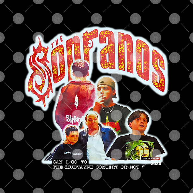 The Sopranos Slipknot Can I Go To The Mudvayne Concert Or Not T Shirt