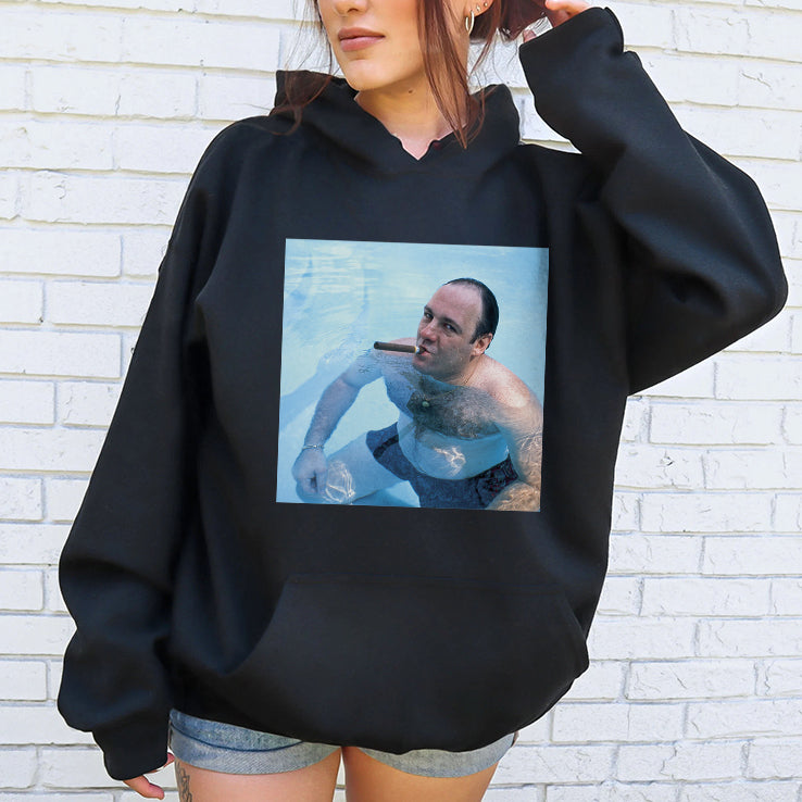 The Sopranos Tony Soprano Pool Cigar TV Show Fan T Shirt