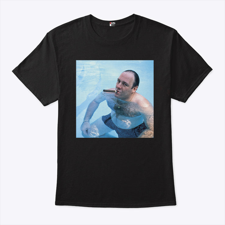 The Sopranos Tony Soprano Pool Cigar TV Show Fan T Shirt