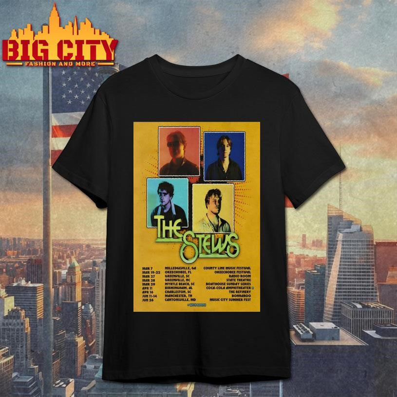 The Stews USA Tour 2026 Poster Shirt