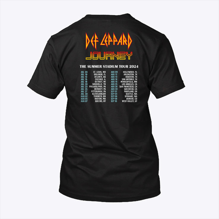The Summer Stadium Tour 2024 Def Leppard And Journey Shirt