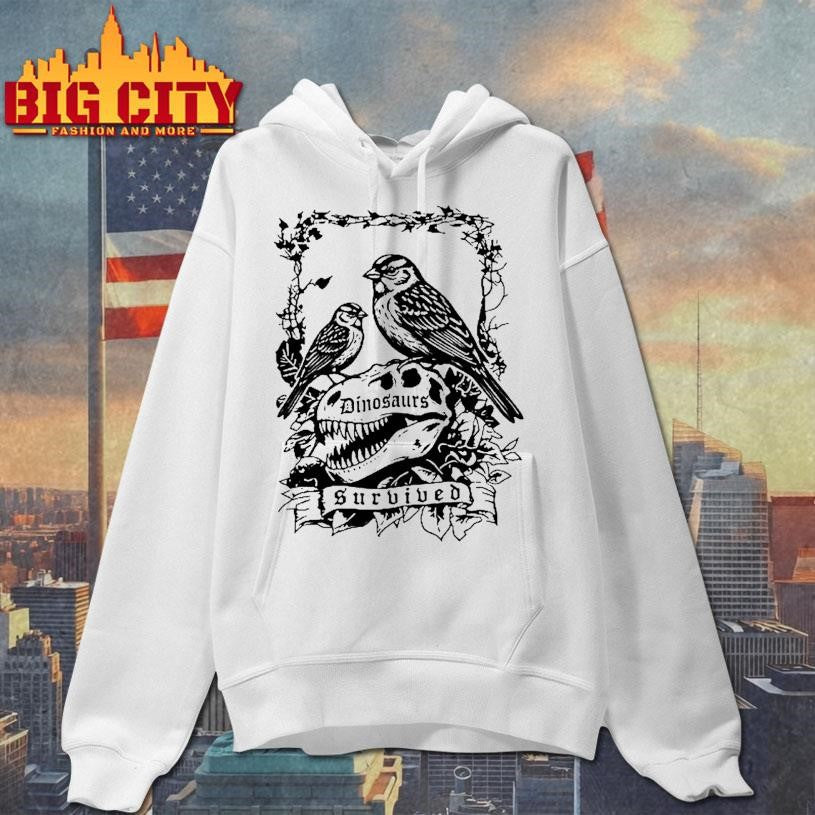 The Survival Of Dinosaurs Sketch Shirt