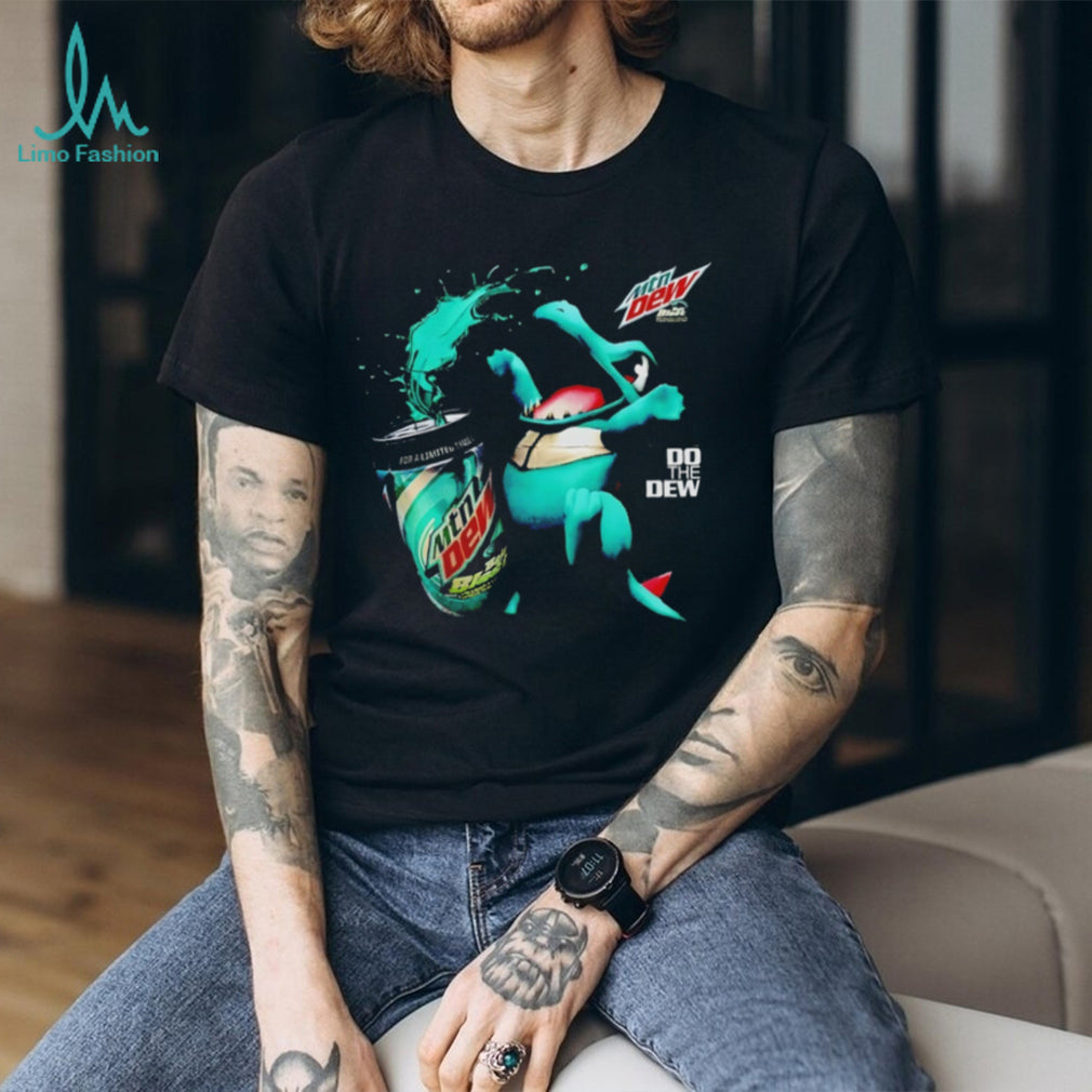 The Totodile x Mountain Dew Baja Blast Do The Dew Pocket Monster shirt