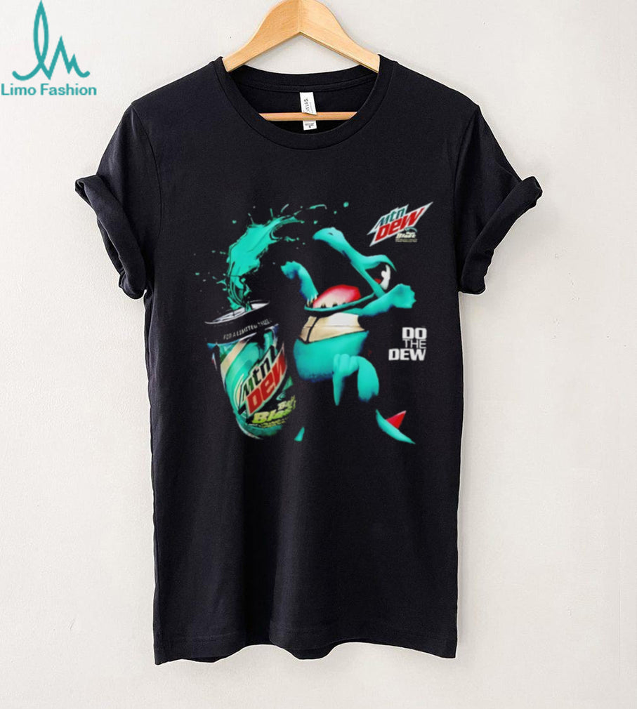 The Totodile x Mountain Dew Baja Blast Do The Dew Pocket Monster shirt