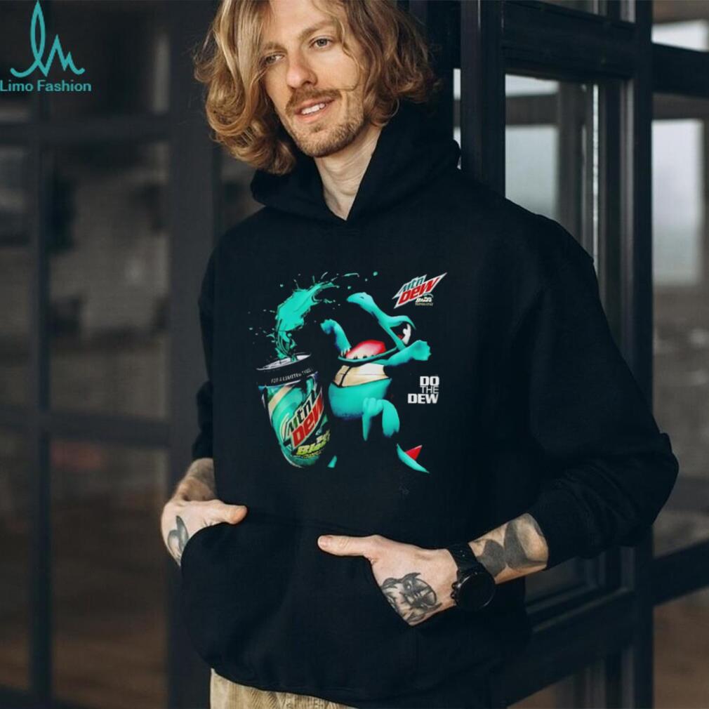 The Totodile x Mountain Dew Baja Blast Do The Dew Pocket Monster shirt