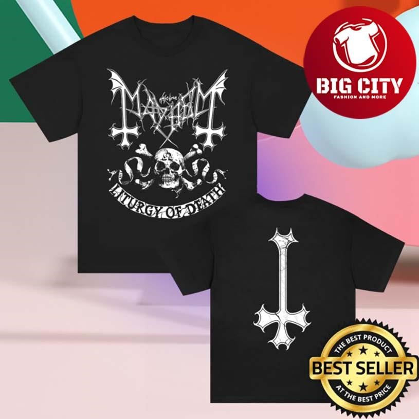 The True Mayhem Omega Skull Two Sided Shirt