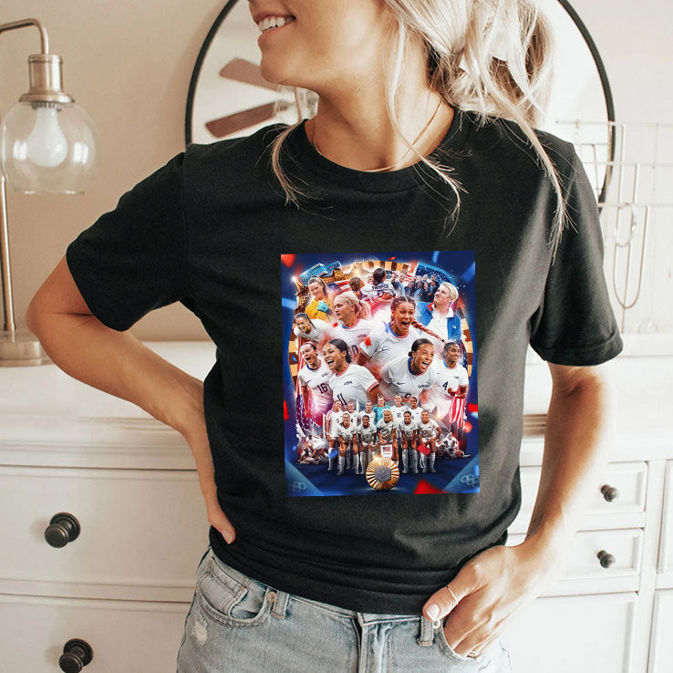 The USWNT Win Gold At The Olympics T Shirt