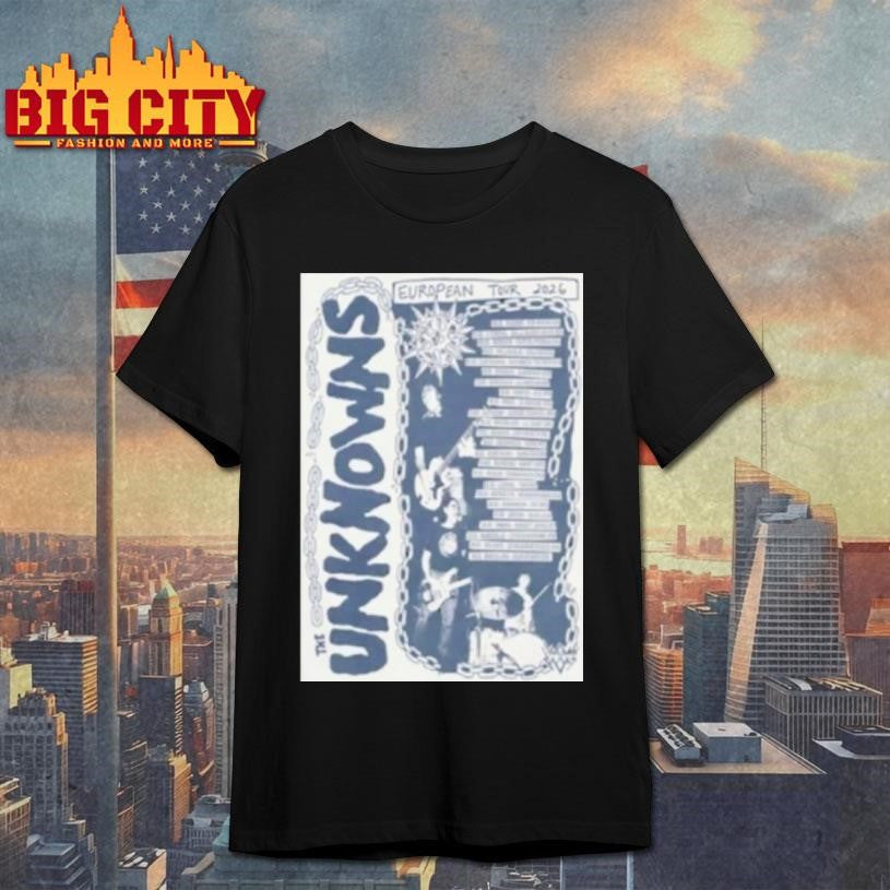 The Unknowns Eu Tour 2026 Shirt